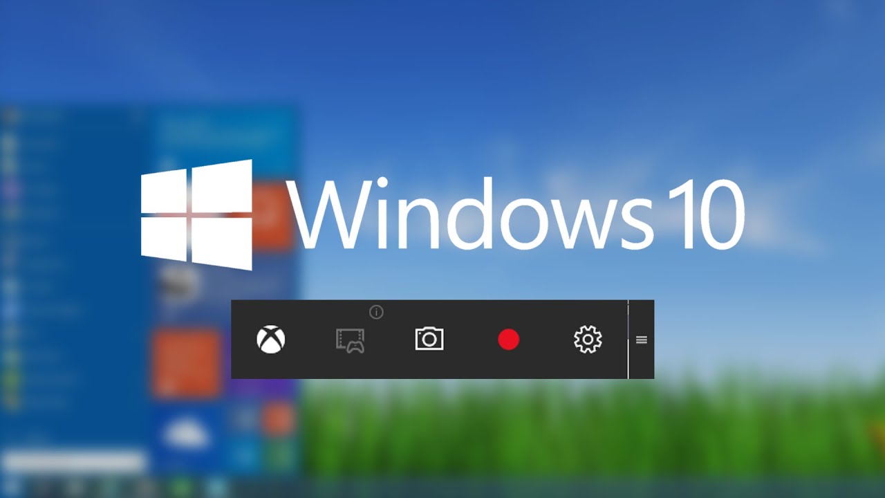 How to screen record on windows 10