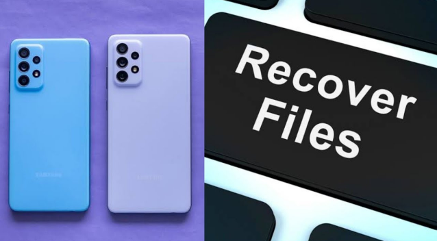 samsung a22 files recovery