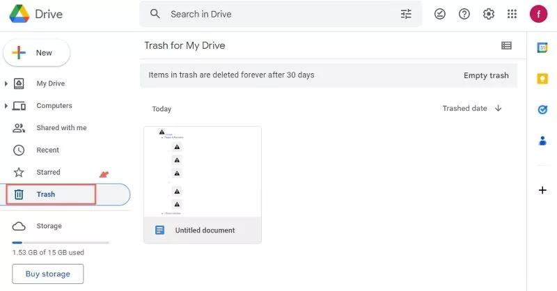 Recuperação de dados Samsung quebrada do Google Drive