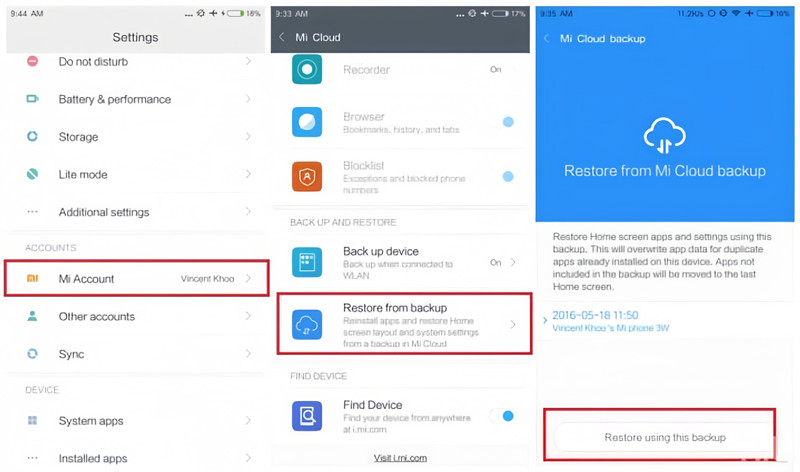 Retrieve Permanently Deleted Photos from Mi Cloud