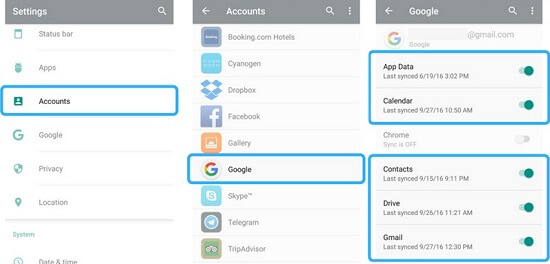 Flyt Samsung/iPhone-data til Pixel 8 via Google Drive Backup